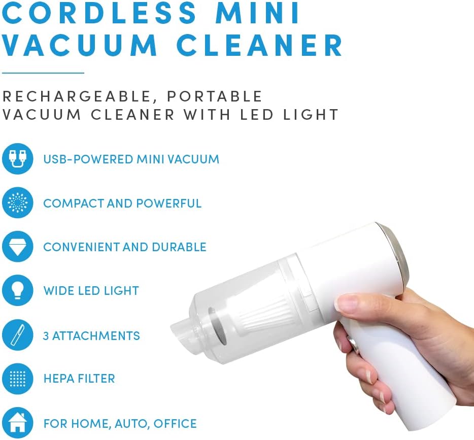 Cordless Mini Vacuum Cleaner