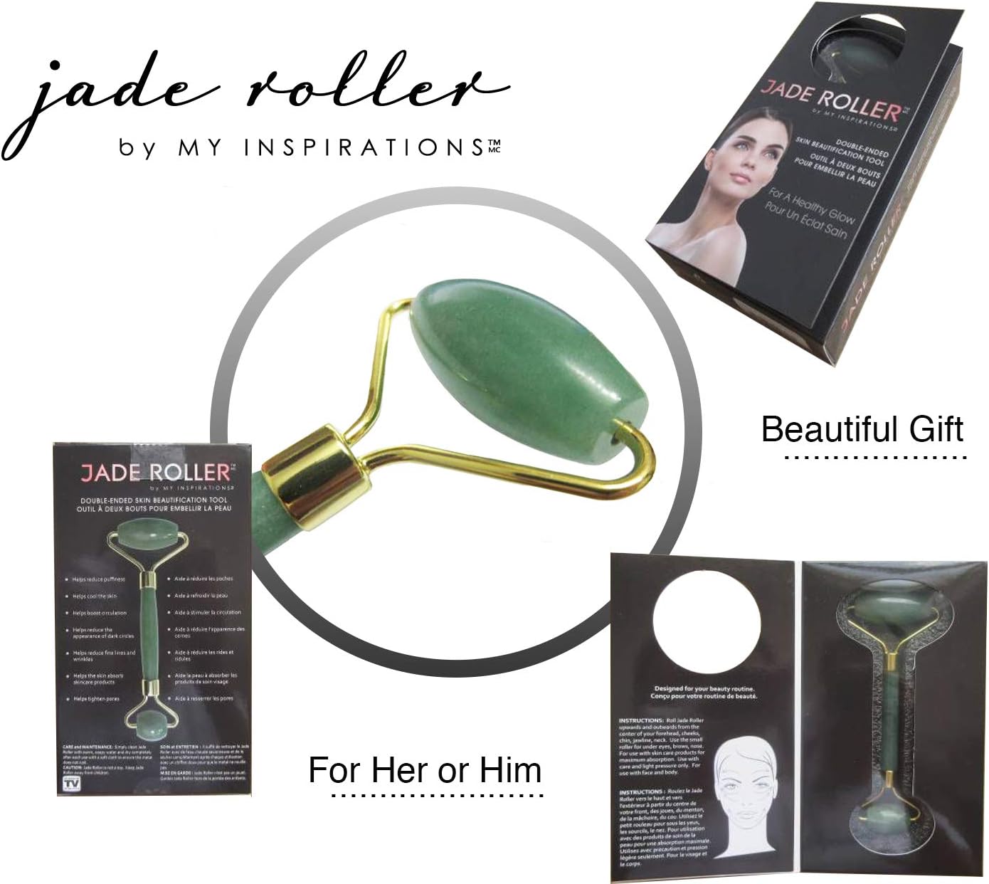 My Inspirations Jade Roller