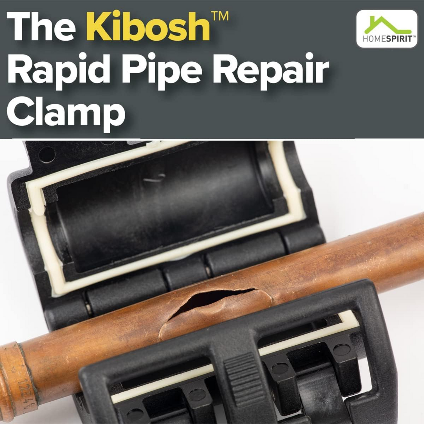 Kibosh Rapid Pipe Repair Clamp