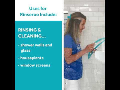 Rinseroo: Slip-on, Handheld Showerhead Attachment Hose for Sink and Shower