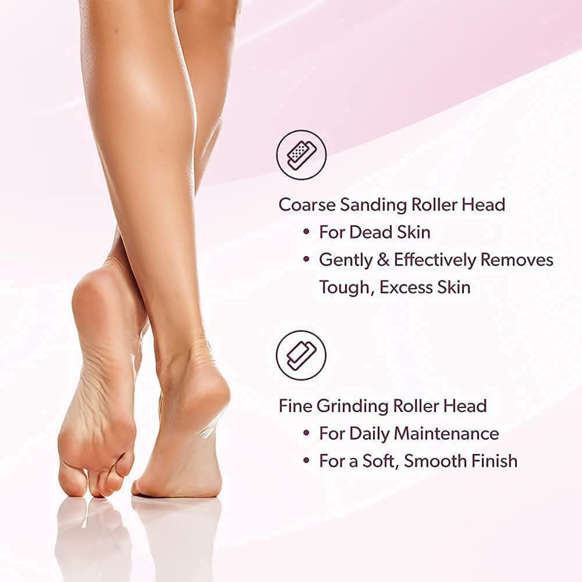 Foot Revive 2 in 1 Electric Callus Remover