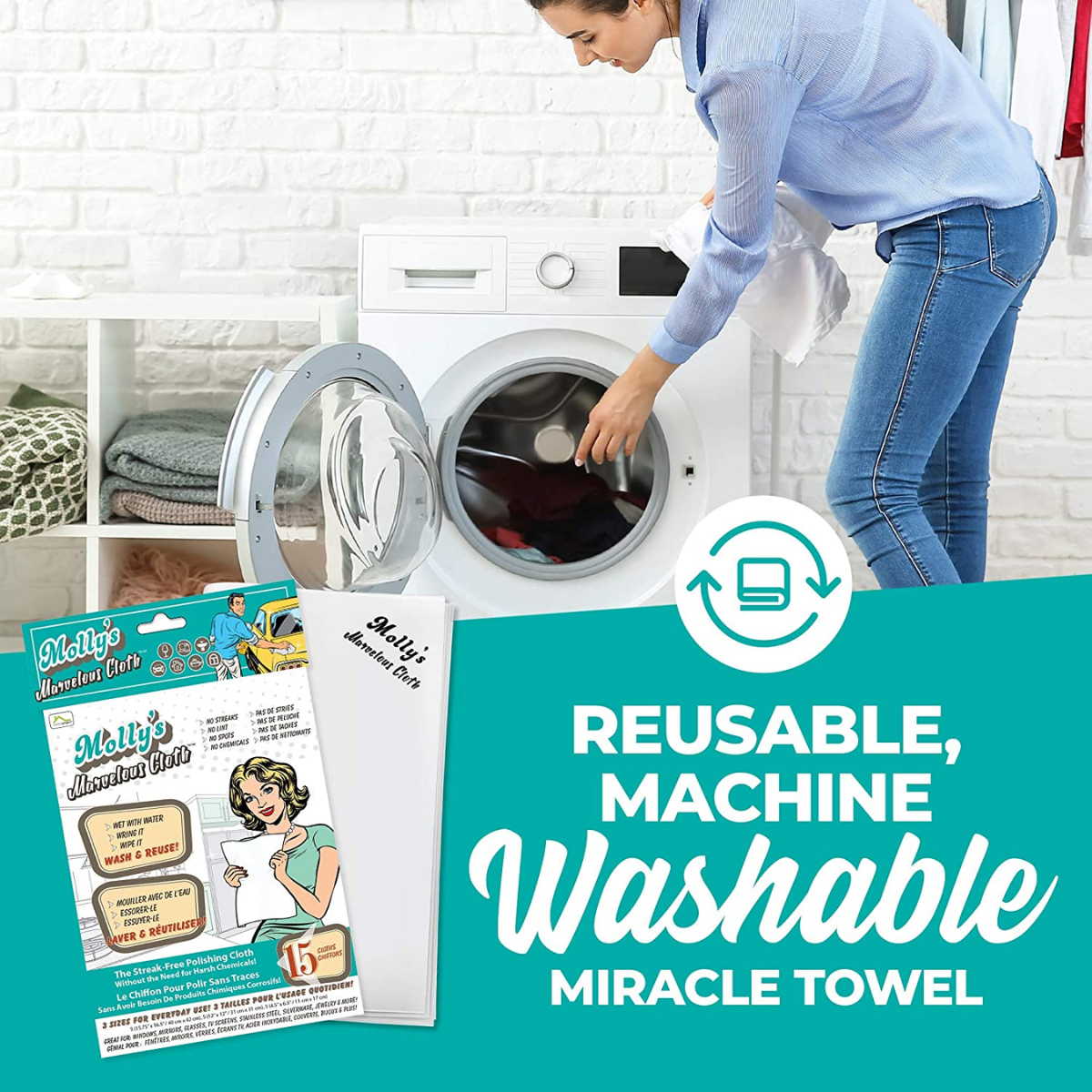 Molly's Marvelous Streak-Free Polishing Cloth