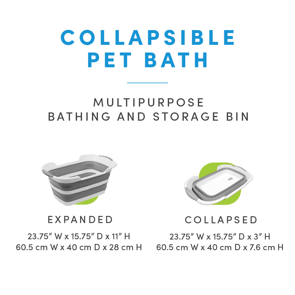 Home Spirit Collapsible Pet Bathtub