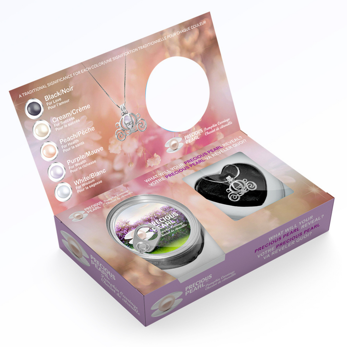 Precious Pearl - Pumpkin Carriage Pendant
