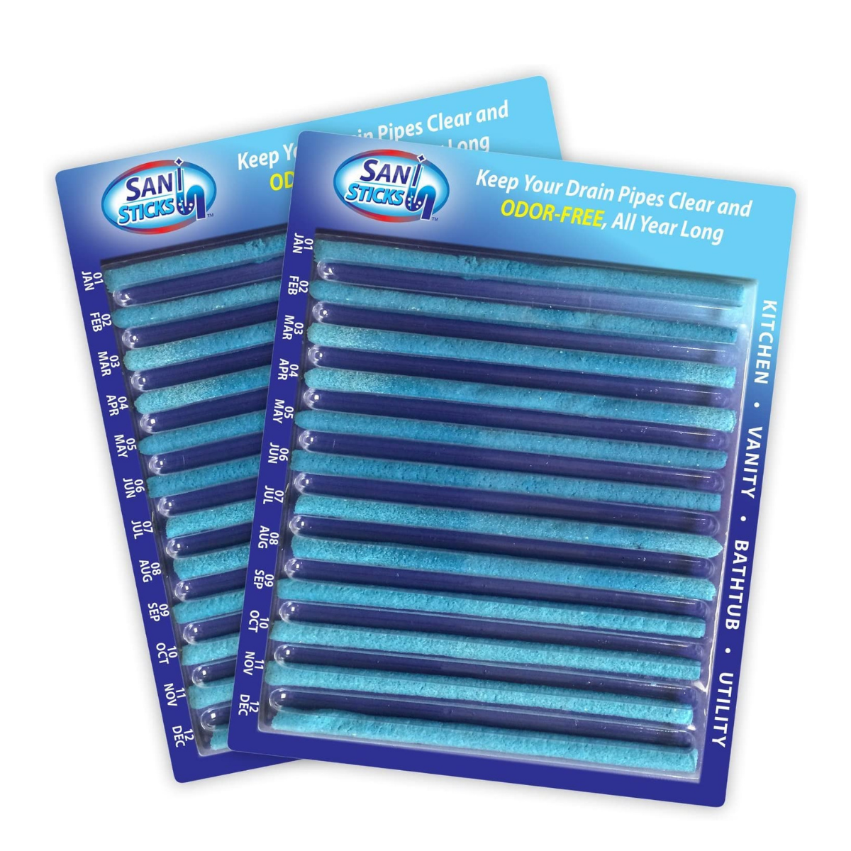 Sani Sticks (Unscented) Sink Odor Remover