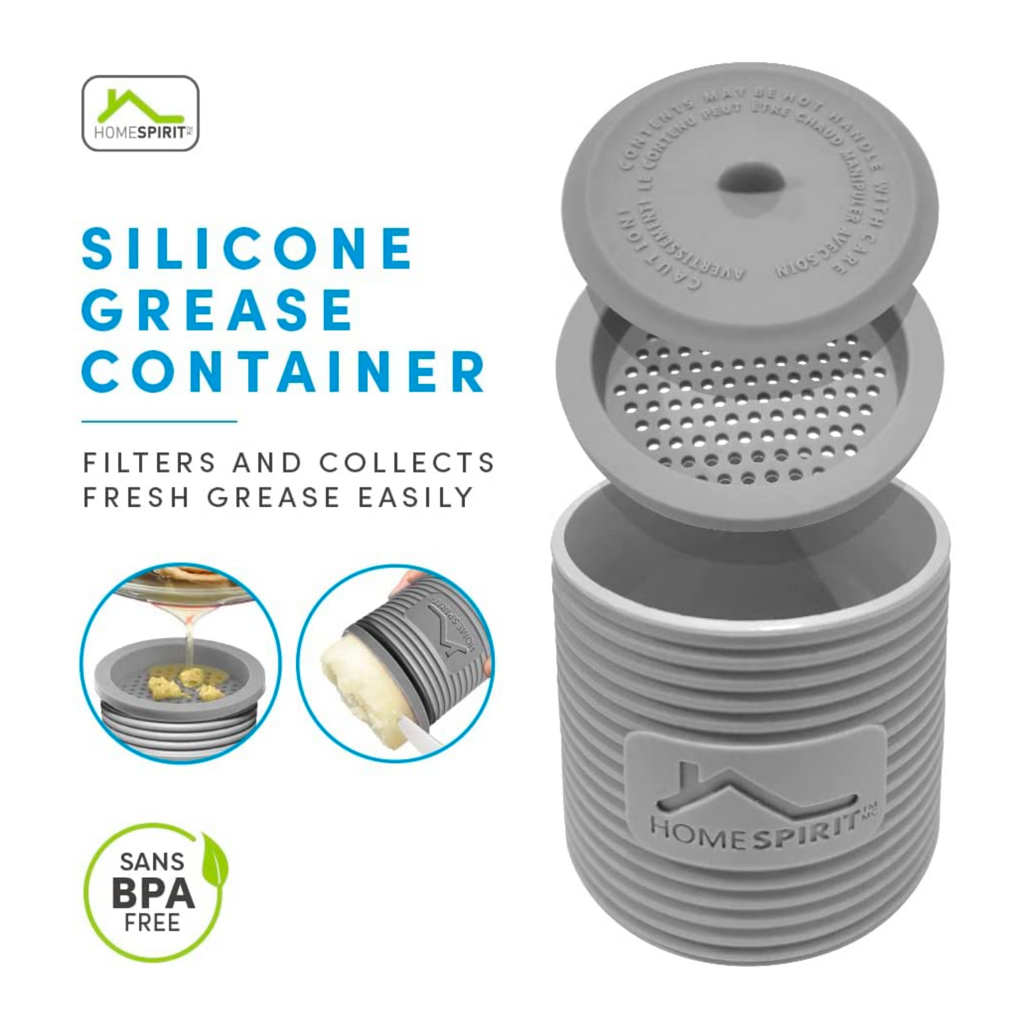 Silicone Grease Container