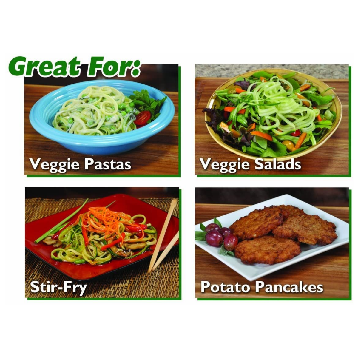 Veggetti Pro Table-Top Spiralizer