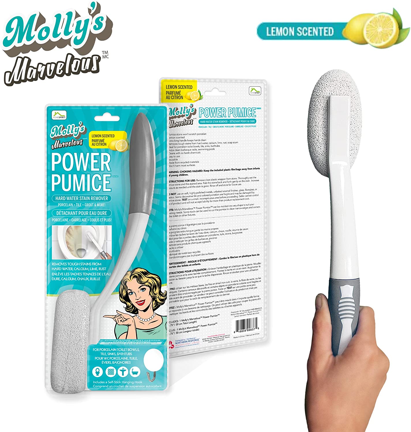 Molly's Marvelous Power Pumice Lemon Scented