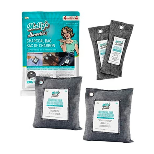 Molly's Marvelous Charcoal Bag Odor Absorber Variety Pack