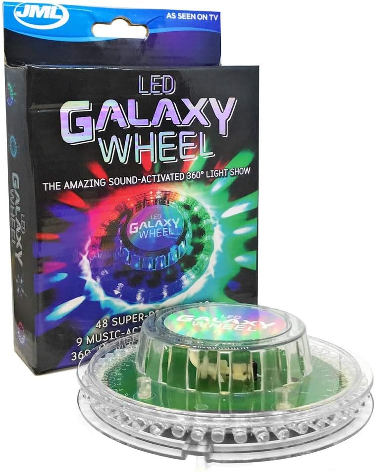 LED Galaxy Wheel Lights Disco Light 48 LEDs 360°