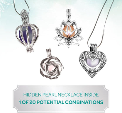 Precious Pearl Scented Candle - Deep Cyan Splendor Scent