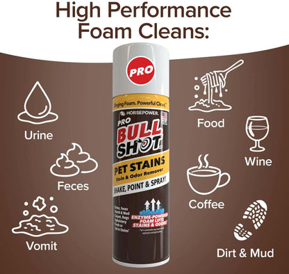 Horsepower Bull Shot Pet Pro Stain Remover