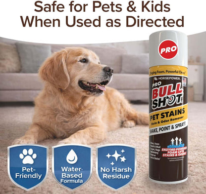 Horsepower Bull Shot Pet Pro Stain Remover