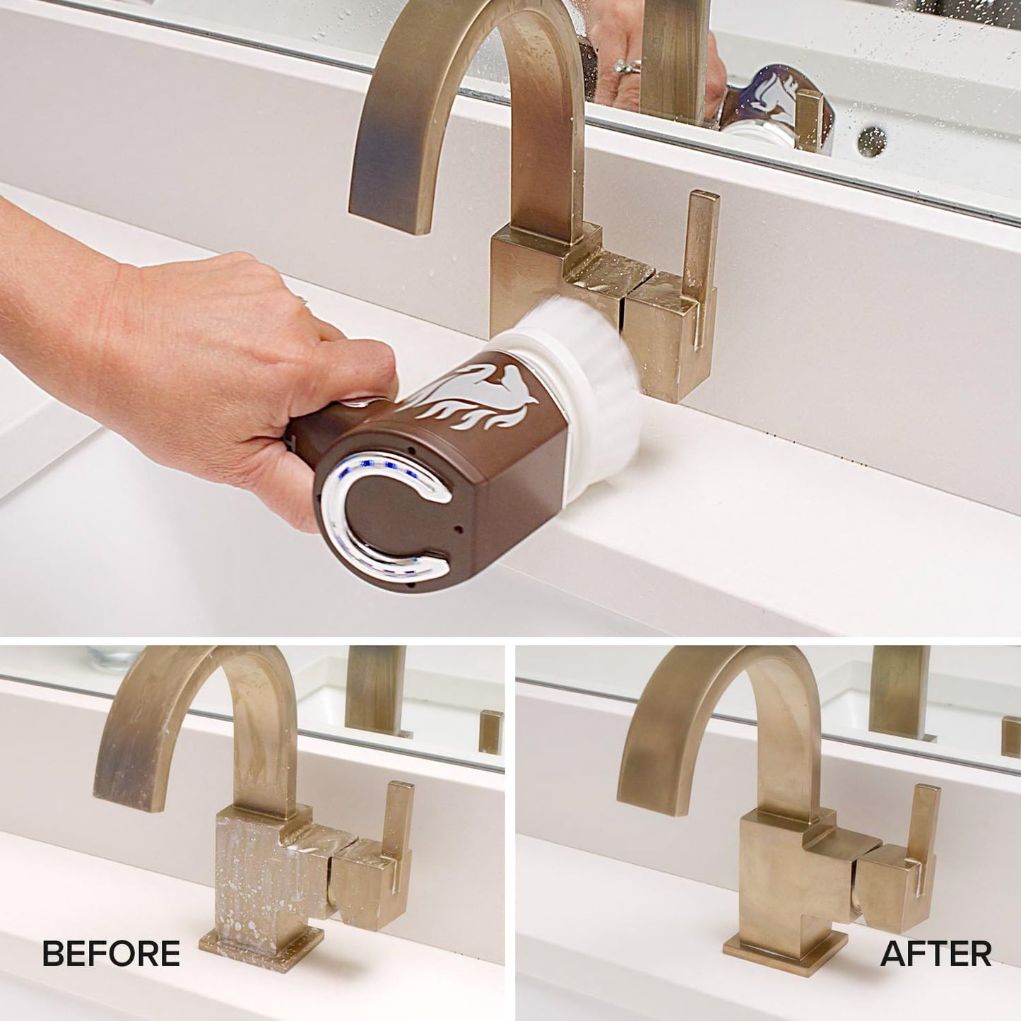 Horsepower Handheld Cordless Rechargeable Spinning Power Scrubber