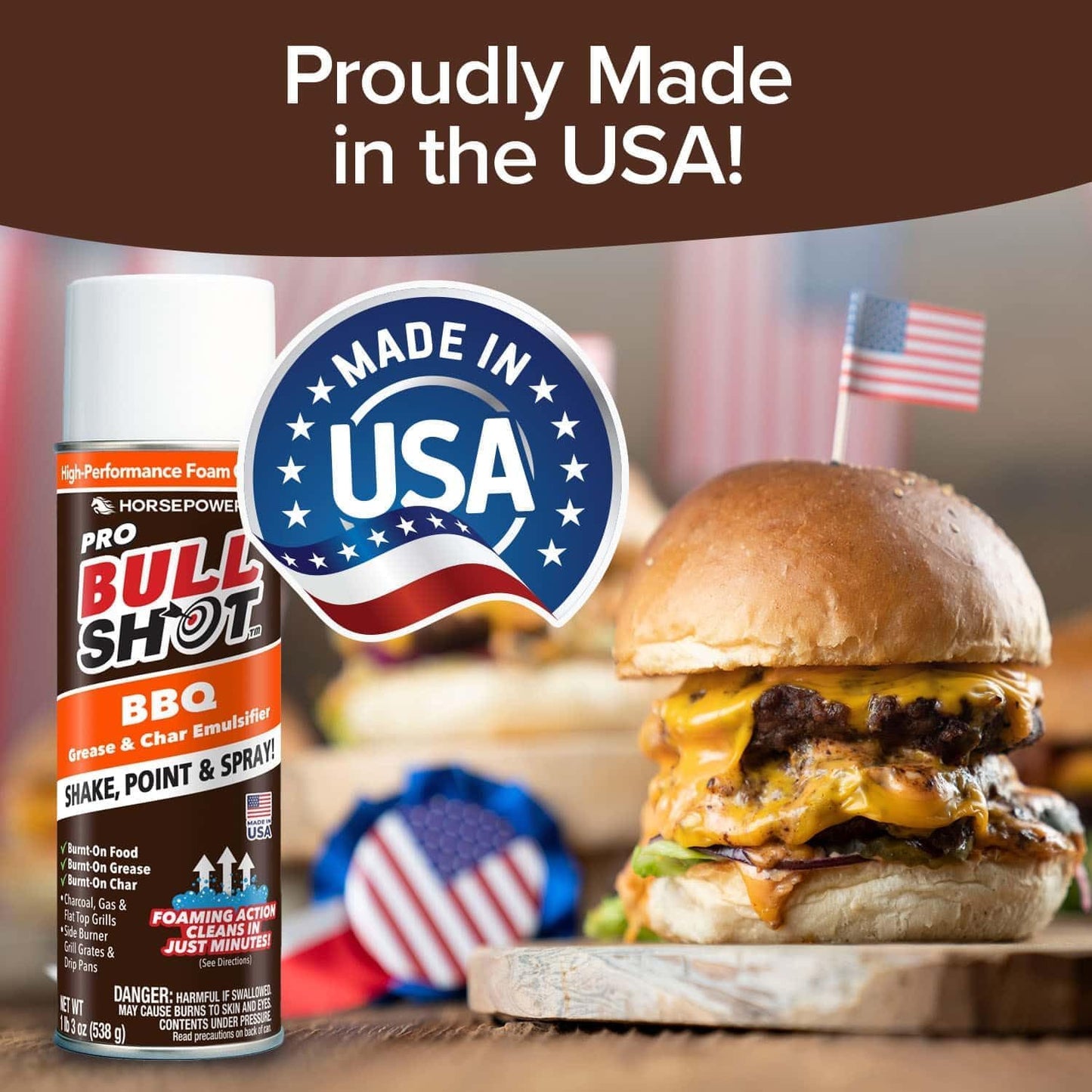 Horsepower Bull Shot BBQ Pro