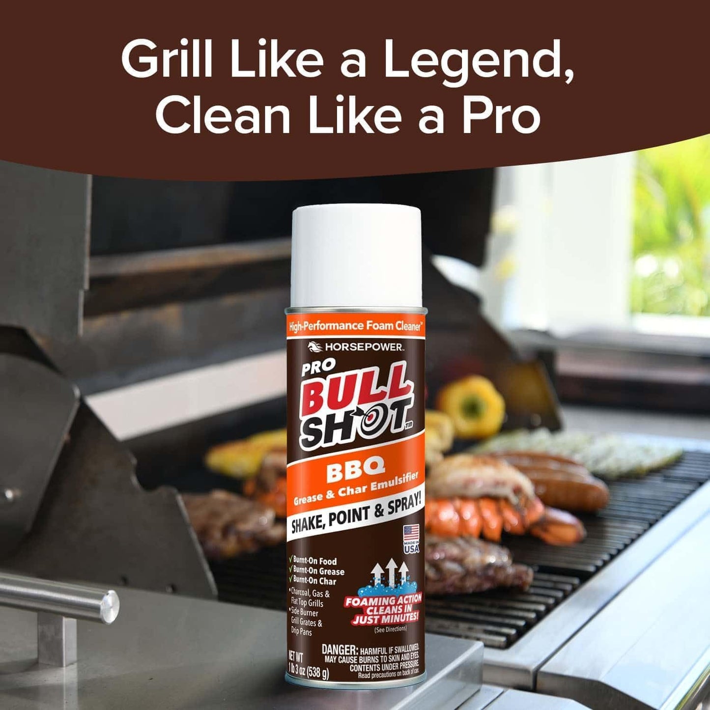 Horsepower Bull Shot BBQ Pro