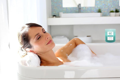 Precious Pearl Scented Candle - Deep Cyan Splendor Scent