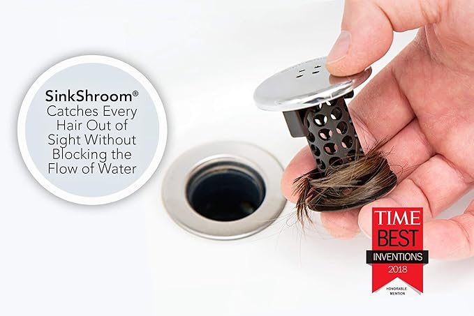 SinkShroom Combo plus StopShroom Plug Stopper