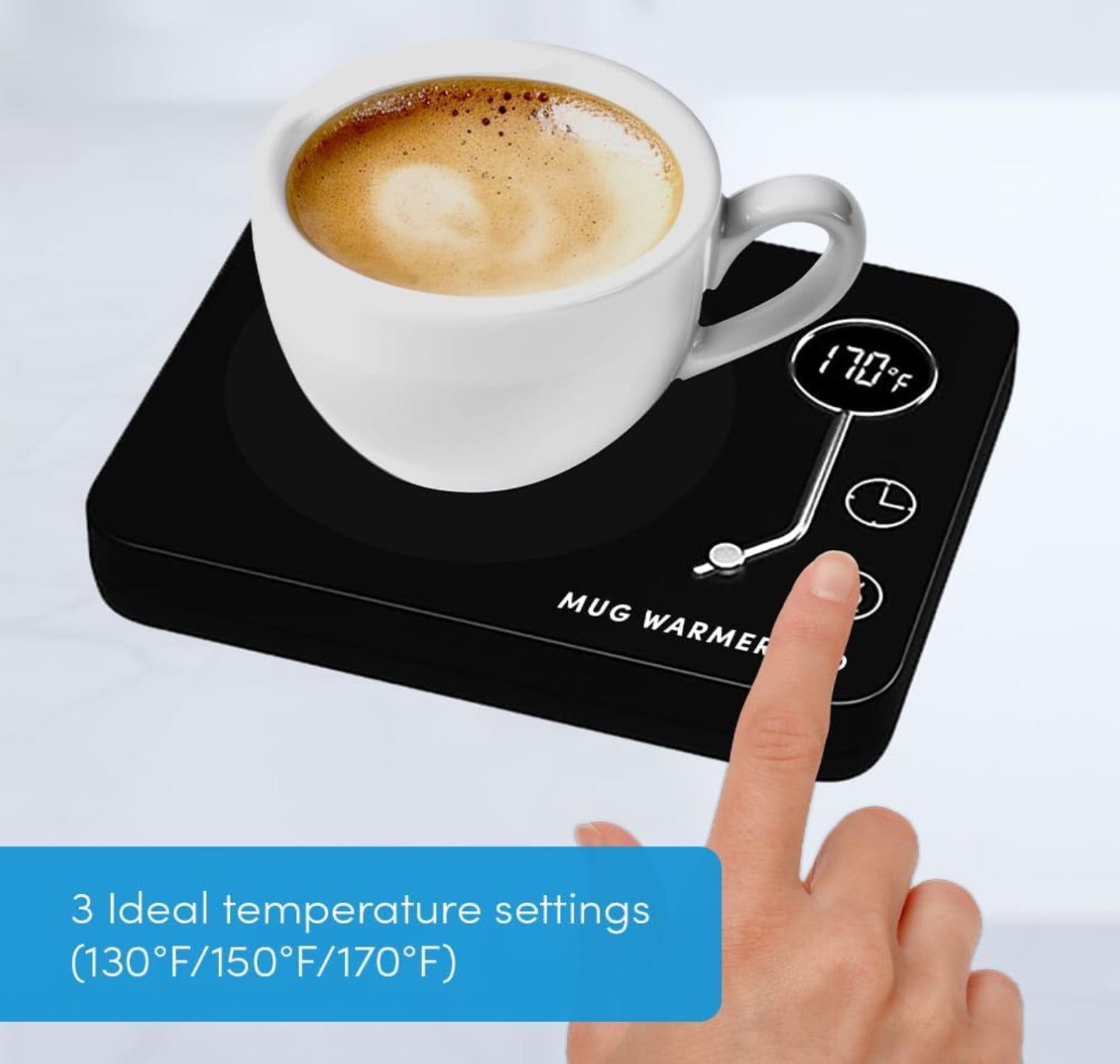 Home Spirit Mug Warmer Pro with Digital Display