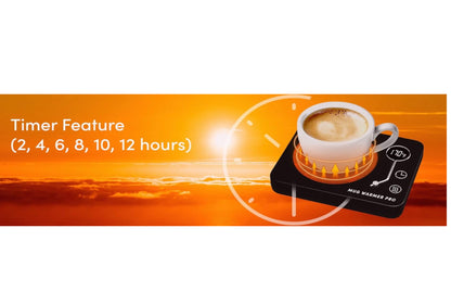 Home Spirit Mug Warmer Pro with Digital Display