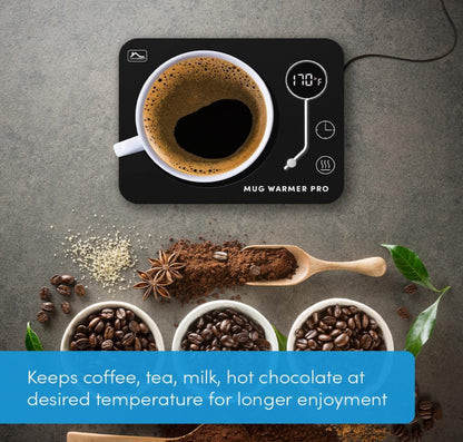 Home Spirit Mug Warmer Pro with Digital Display