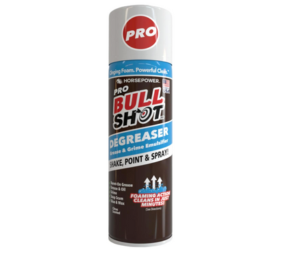 Bull Shot Degreaser Pro, Heavy-Duty Foaming Grime Remover, Residue-Free