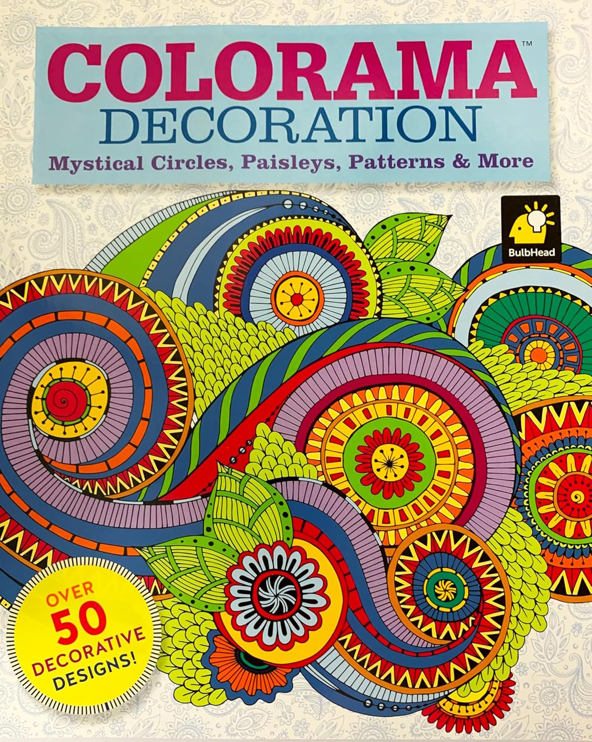 Colorama Adult Coloring Books Collection - Pack of 3 Books