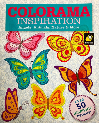 Colorama Adult Coloring Books Collection - Pack of 3 Books