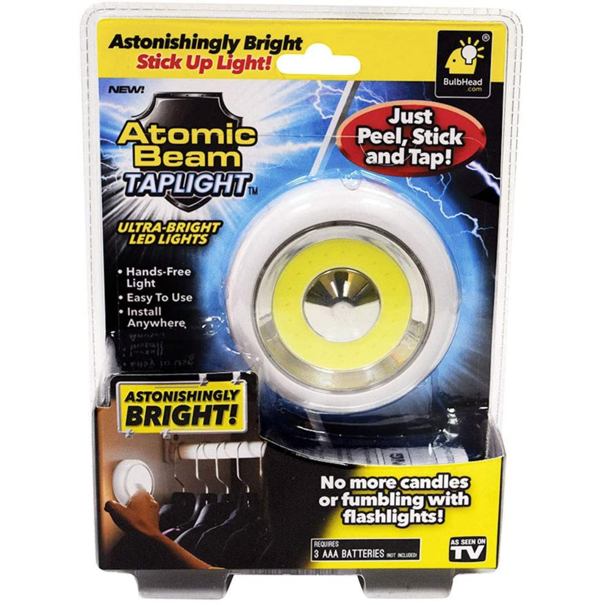 Atomic Beam TapLight Tap LED Light