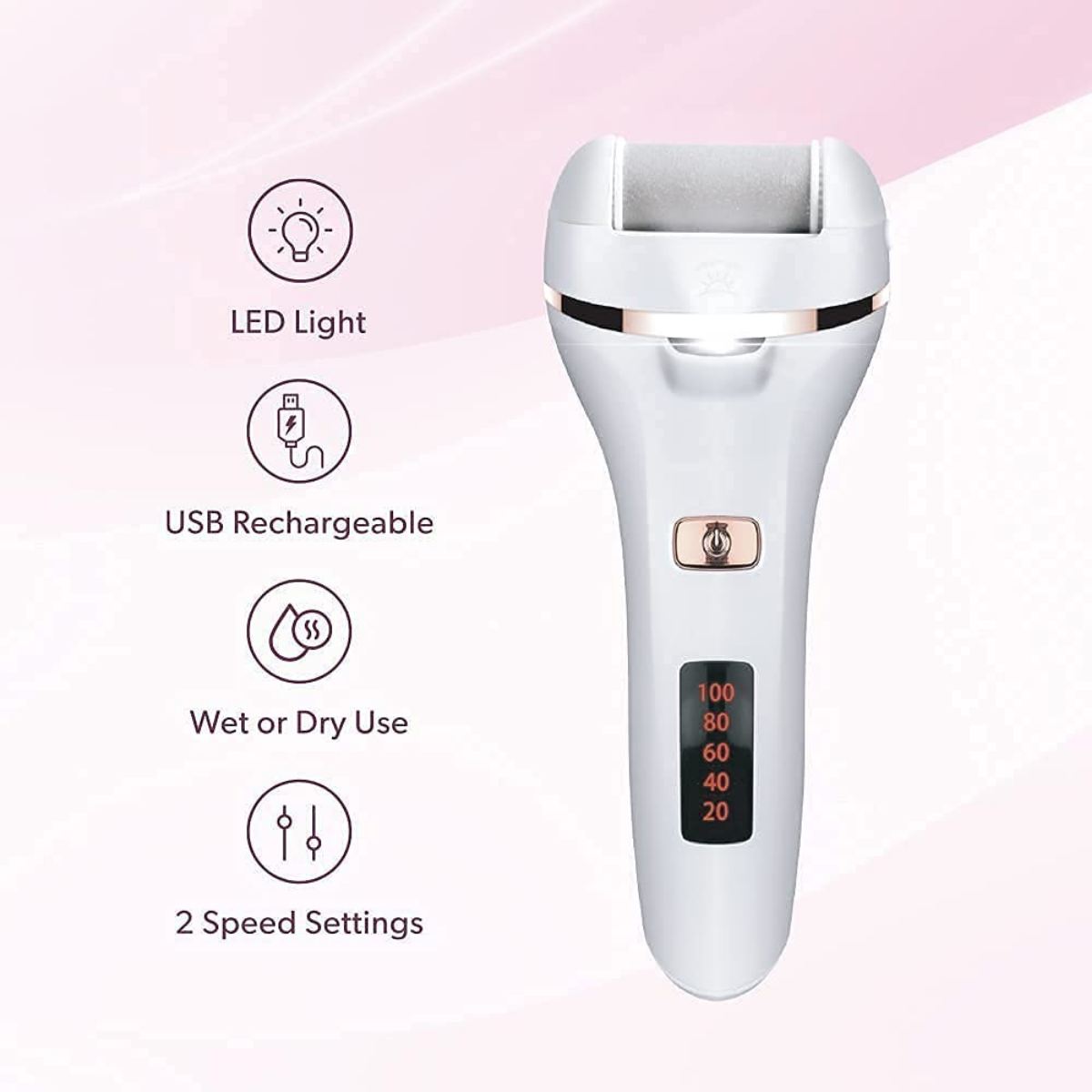 Foot Revive 2 in 1 Electric Callus Remover