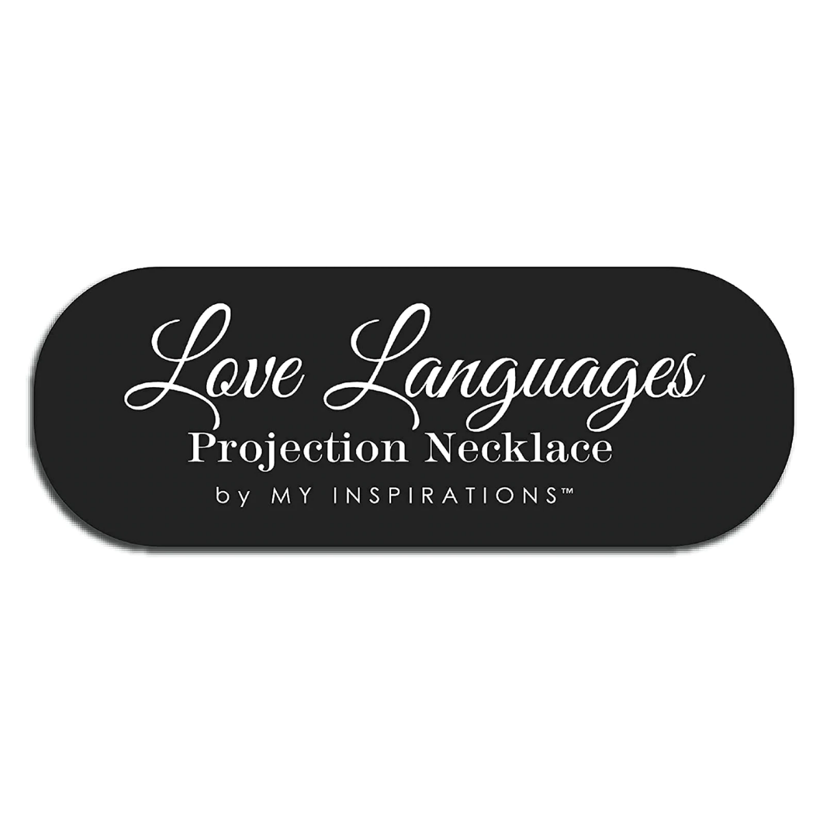Love Language Projection Necklace