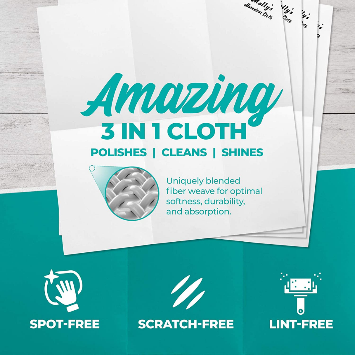 Molly's Marvelous Streak-Free Polishing Cloth