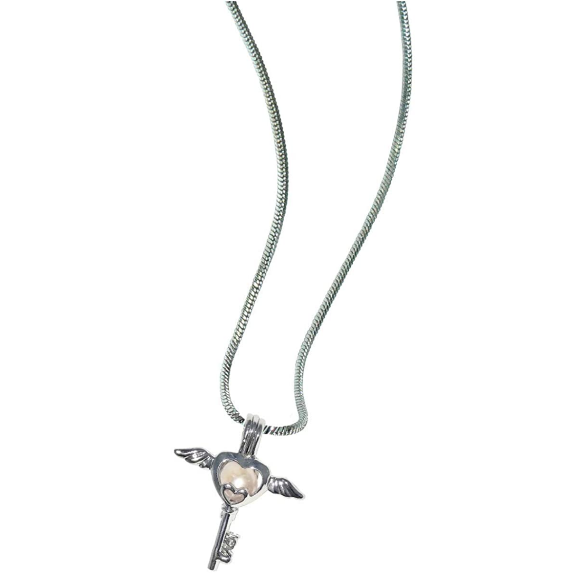 My Inspirations Precious Pearl - Rhodium Necklace