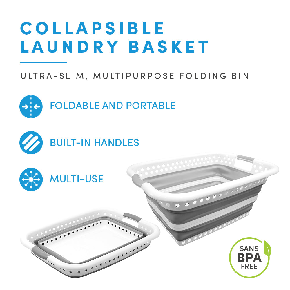 Home Spirit Collapsible Laundry Basket
