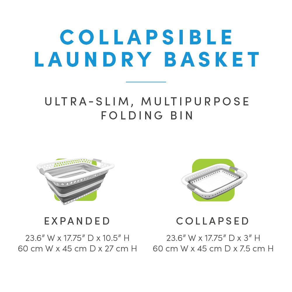 Home Spirit Collapsible Laundry Basket