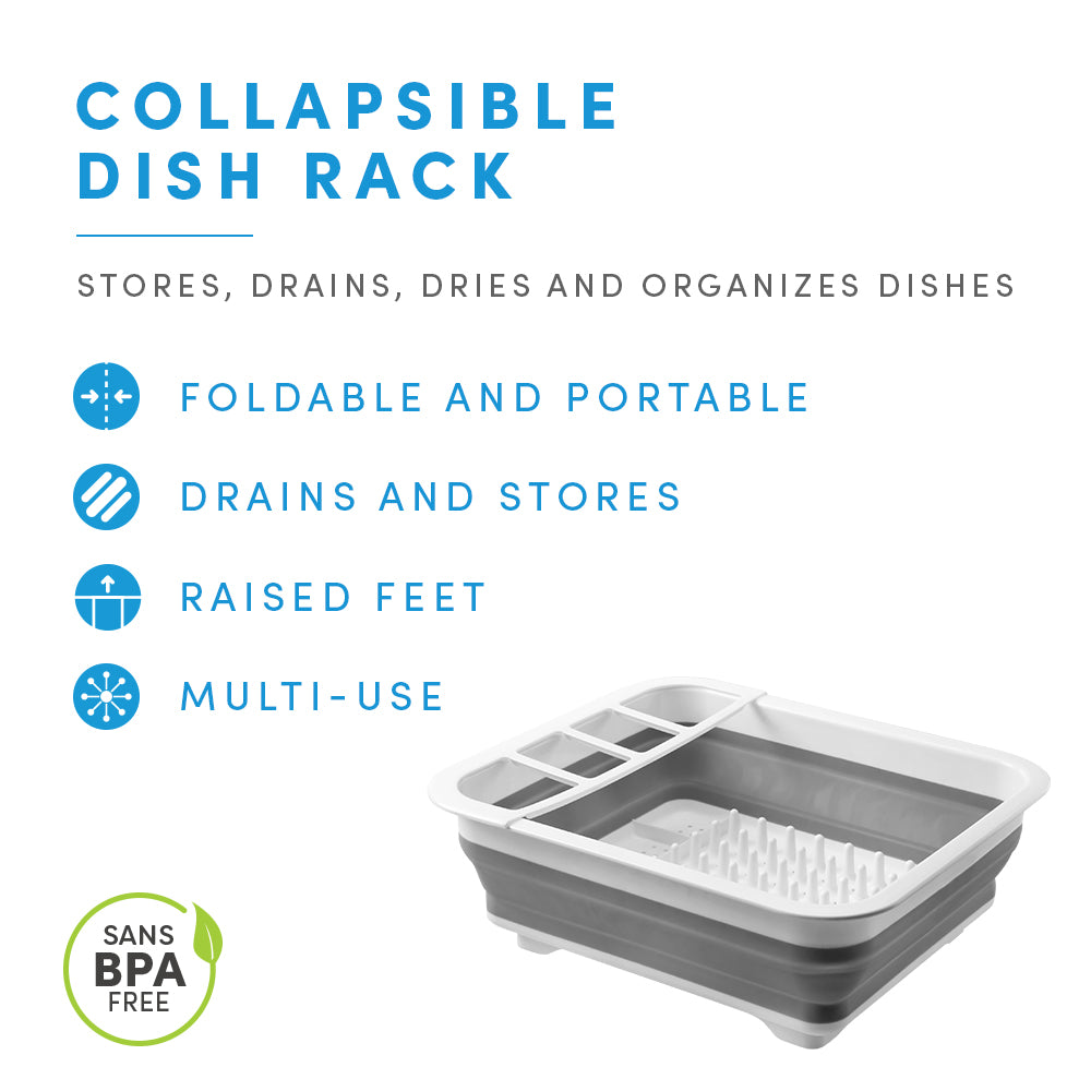 Home Spirit Collapsible Dish Rack